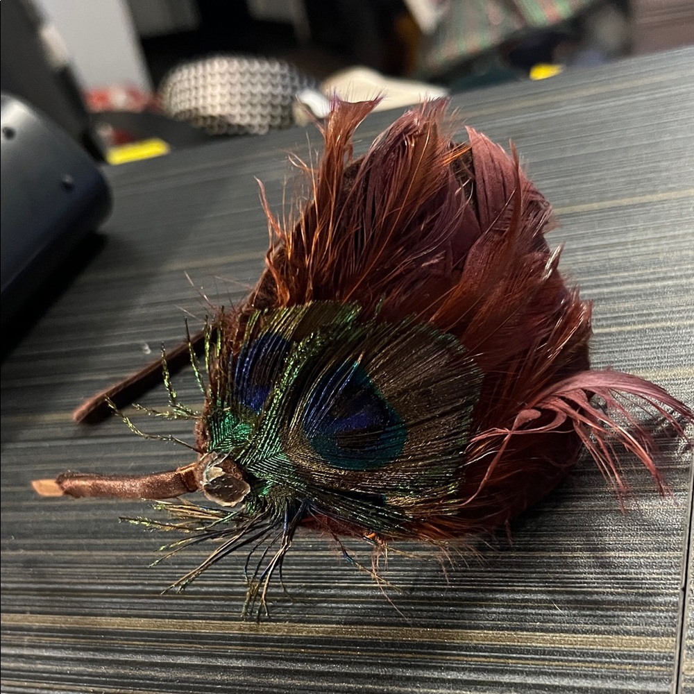 Colorful Feather Bird Toy